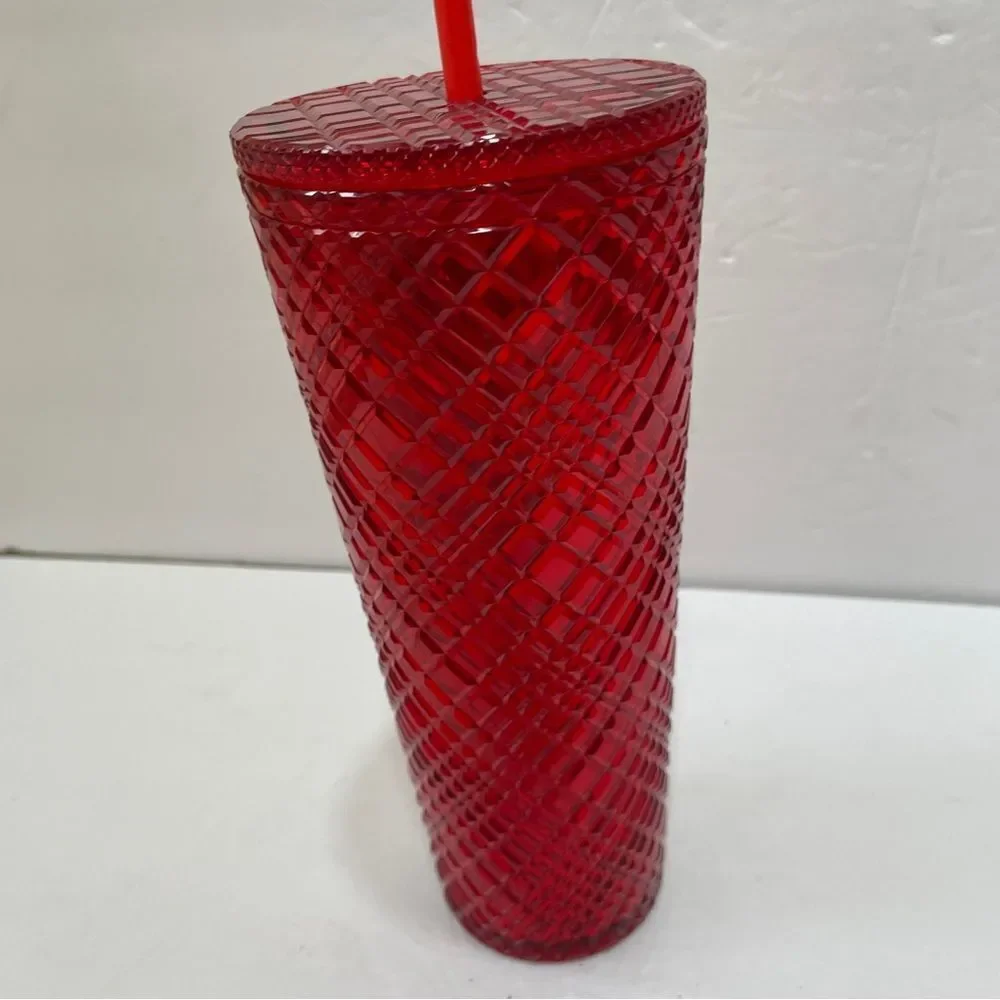 STARBUCKS 2021 HOLIDAY‎ COLLECTION RED JEWELED COLD CUP VENTI TUMBLER
